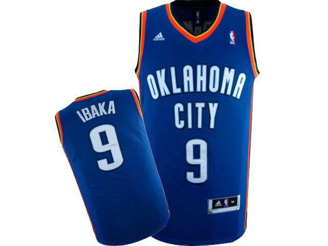 Purchase NBA Oklahoma City Thunder Ibaka 9 Swingman Home Adidas Jerseys